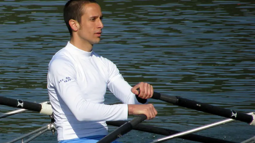 Thomas De Marchi ai remi