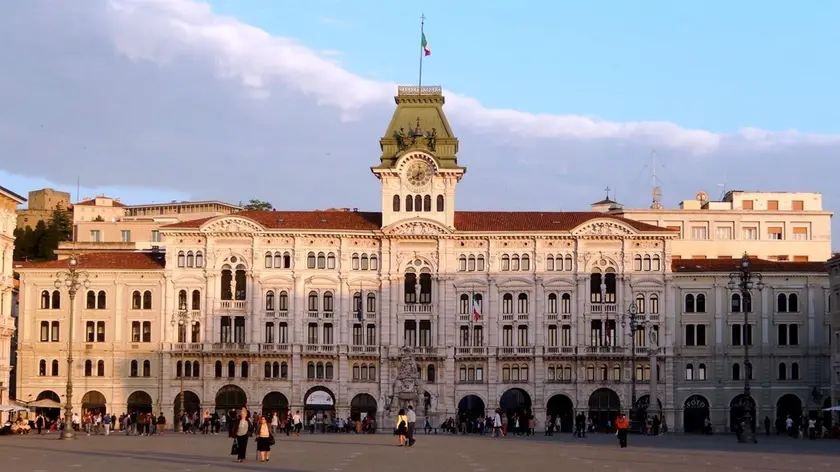 Il municipio di Trieste