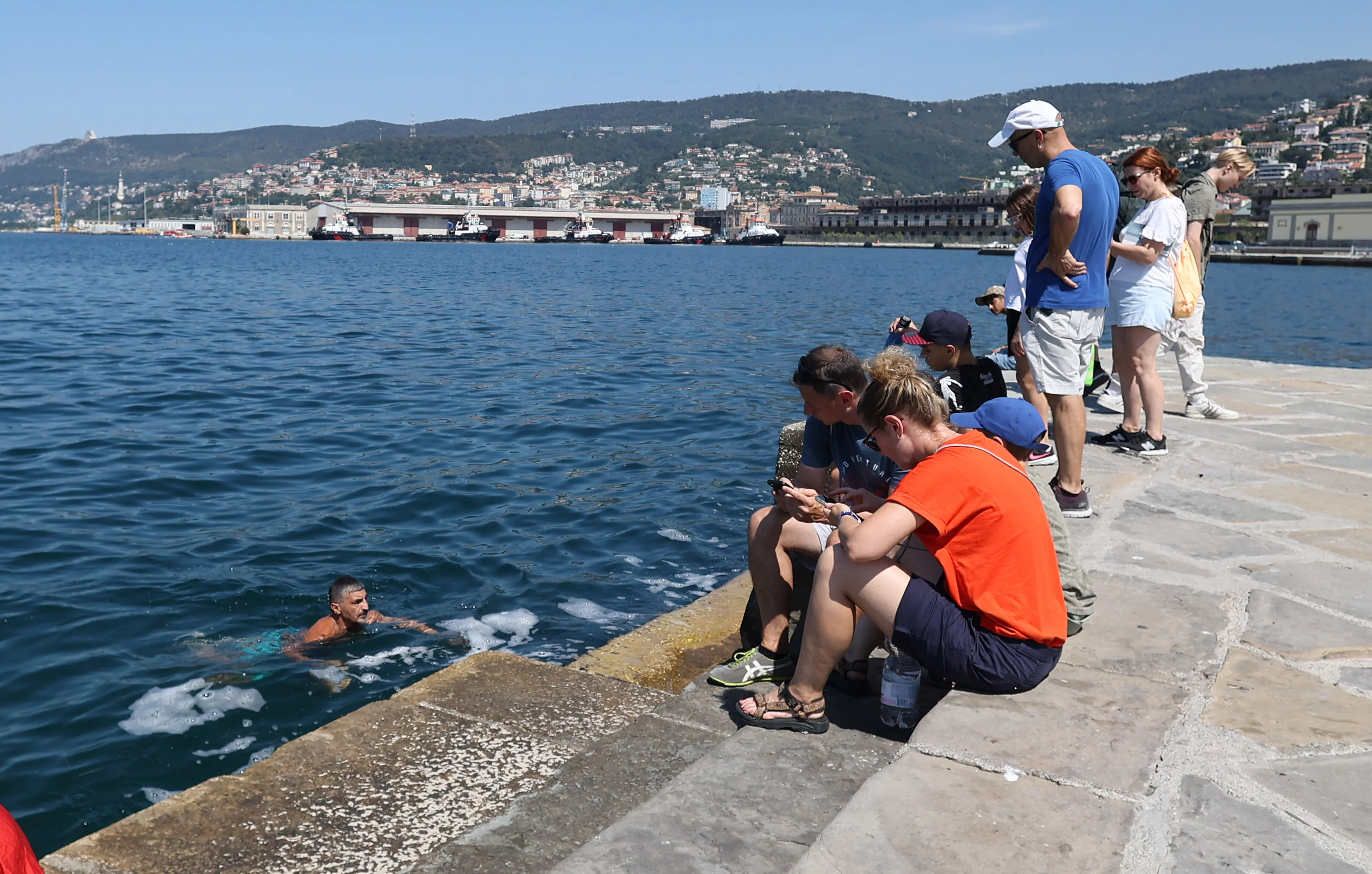 Lasorte Trieste 15/08/24 - Ferragosto, Turisti