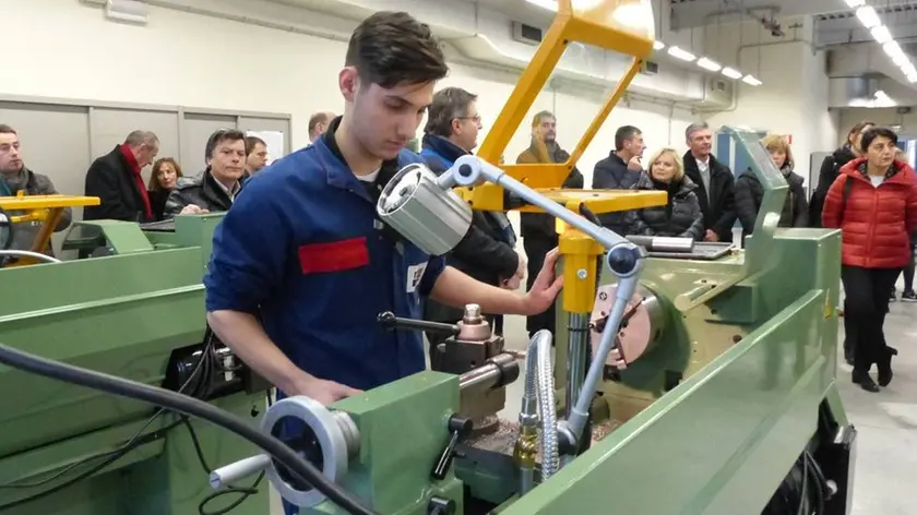 Bumbaca Gorizia 30_01_2016 Inaugurazione scuola Cossar Da Vinci © Fotografia di Pierluigi Bumbaca