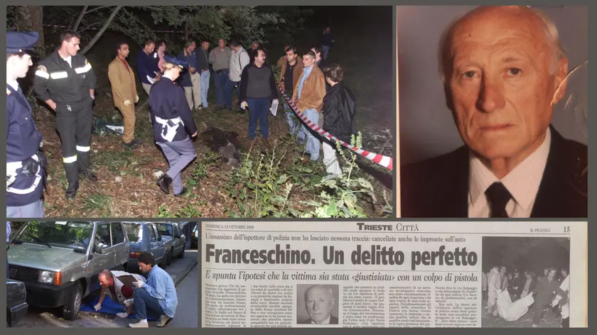 Alcune immagini d'epoca del delitto Franceschino