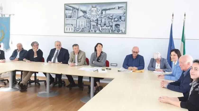 Bumbaca Gorizia 11.09.2018 Fogliano, sindaci cdx contro PAL © Fotografia di Pierluigi Bumbaca