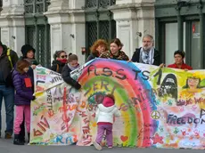 Foto Bruni 24.11.13 Centri anti-violenza:si ricordano i femminicidi in piazza Unità