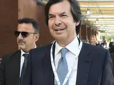 Carlo Messina, direttore generale di Intesa San Paolo, durante l'Assemblea di Confindustria a Roma, 24 maggio 2017. ANSA / LUIGI MISTRULLI