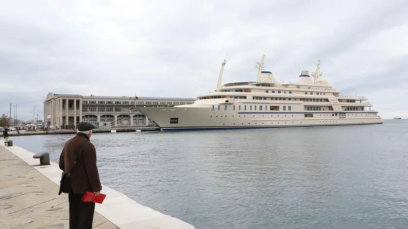 "Al Said", terzo megayacht più grande e lussuoso al mondo nel 2013 a Trieste