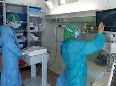 Silvano Trieste 2020-03-31 Terapia Intensiva, Ospedale di Cattinara