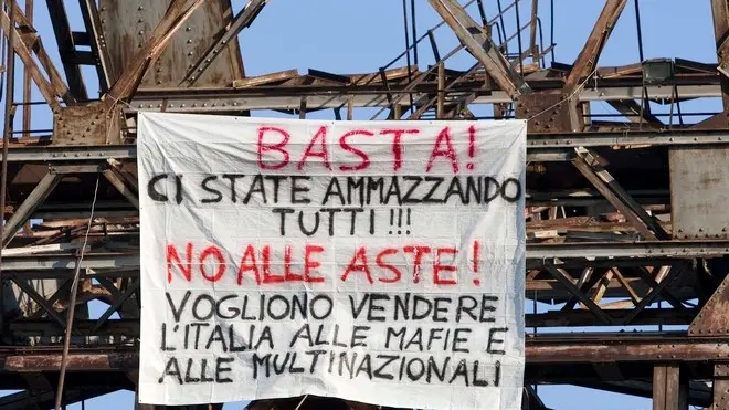 Silvano Trieste 26/03/2012 Ursus protesta
