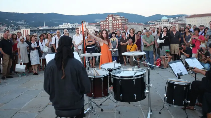 Un concerto al castello di San Giusto in un'estate passata