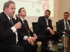 Lasorte Trieste 14/12/15 - Savoia, Incontro sulla Triestina organizzato da Russo con CondÃ², Samer