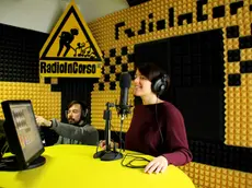 Gli studi di Radio In Corso