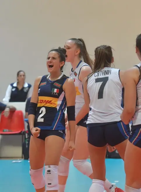 Foto BRUNI 20.07. 2019 Volley U16: Italia-Russia