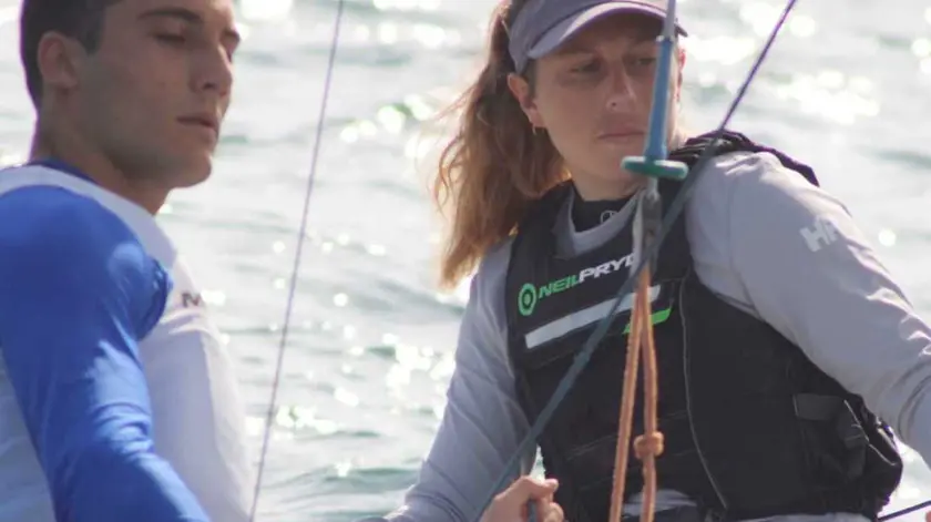 Maria Vittoria Marchesini con Bruno Festo