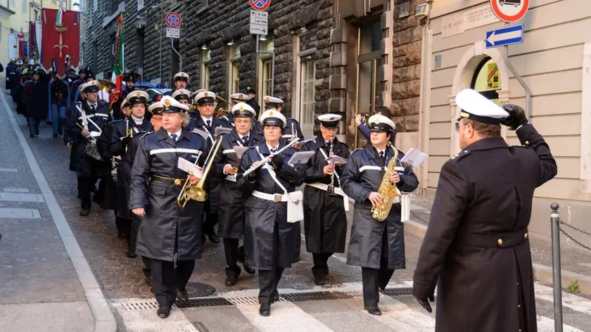 Foto Bruni 23.01.2018 San Sebastiano patrono della Polizia Municipale- il corteo