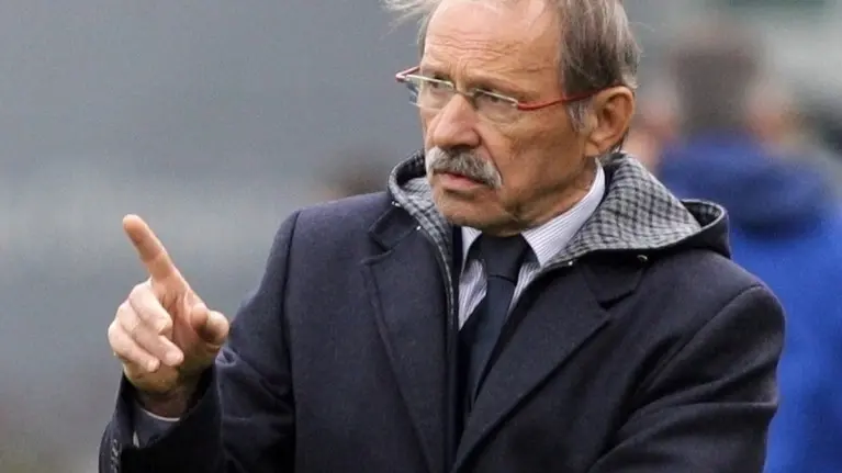 15/03/2015 Roma, stadio Olimpico, rugby Sei Nazioni 2015, Italia-Francia, nella foto Jacques Brunel