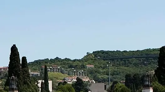 Silvano Trieste 16/06/09 Cimitero S. Anna, presentazione lavori asfaltatura