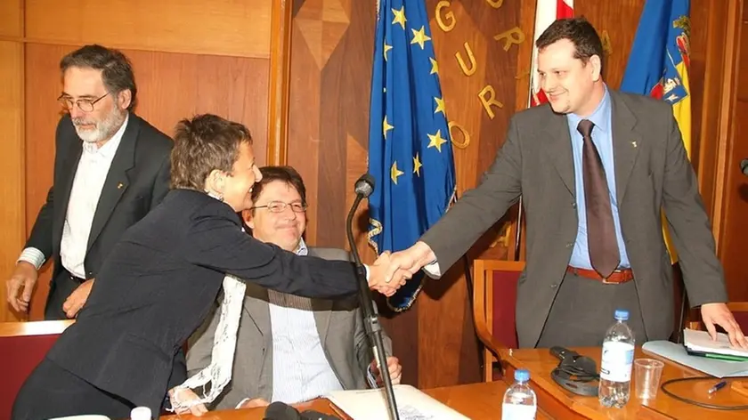 Bumbaca Gorizia Primo consiglio Provinciale © Foto di Pierluigi Bumbaca