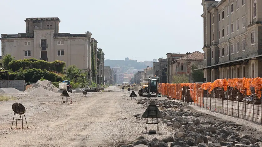 L’avanzamento dei cantieri del Porto Vecchio, nel fotoservizio di Andrea Lasorte.