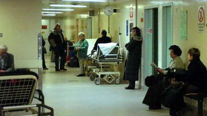 Foto BRUNI Trieste 19 02 04 pronto soccorso di Cattinara