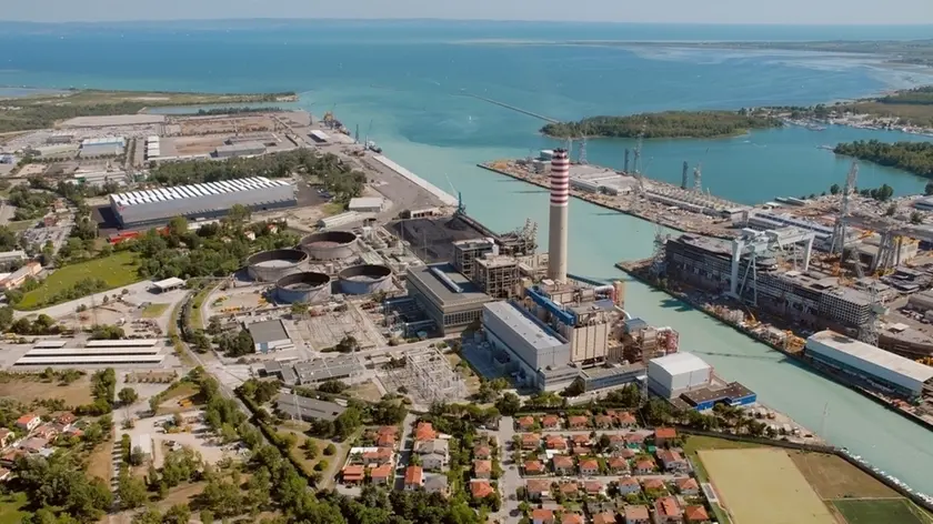 La centrale termoelettrica di Monfalcone