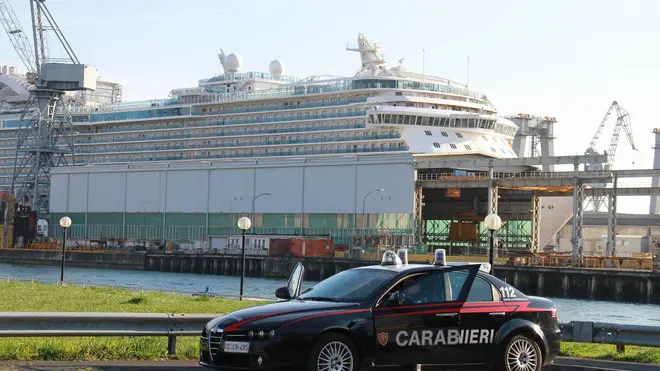 Bonaventura Monfalcone-11.03.2014 Operazione caporalato Fincantieri-Carabinieri-Monfalcone-foto di Katia Bonaventura