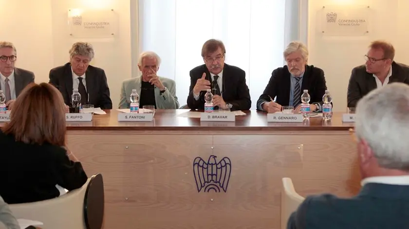 Silvano Trieste 08/06/2017 Sede Confindustria, presentazione protocollo a sostengo di Trieste eurocapitale