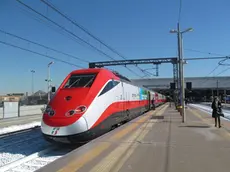 Un treno dell'alta velocità