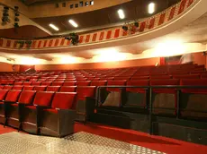 Un'immagine della sala del teatro Stabile sloveno