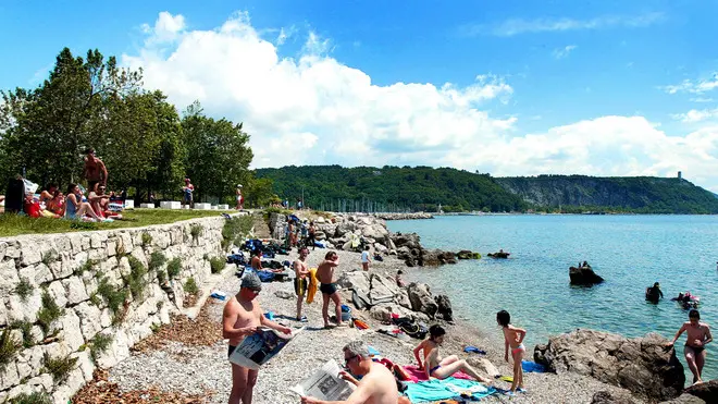 sterle trieste baia di sistiana canovella