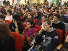 Bumbaca Gorizia 28.10.2008 Università via Alviano, assemblea studenti - Foto di Pierluigi Bumbaca