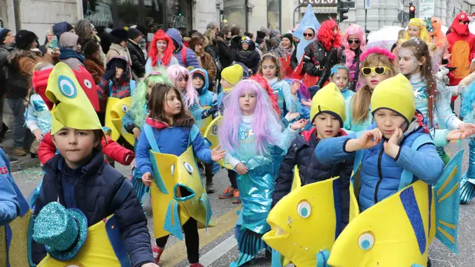 Lasorte Trieste 13/02/18 - Sfilata di Carnevale