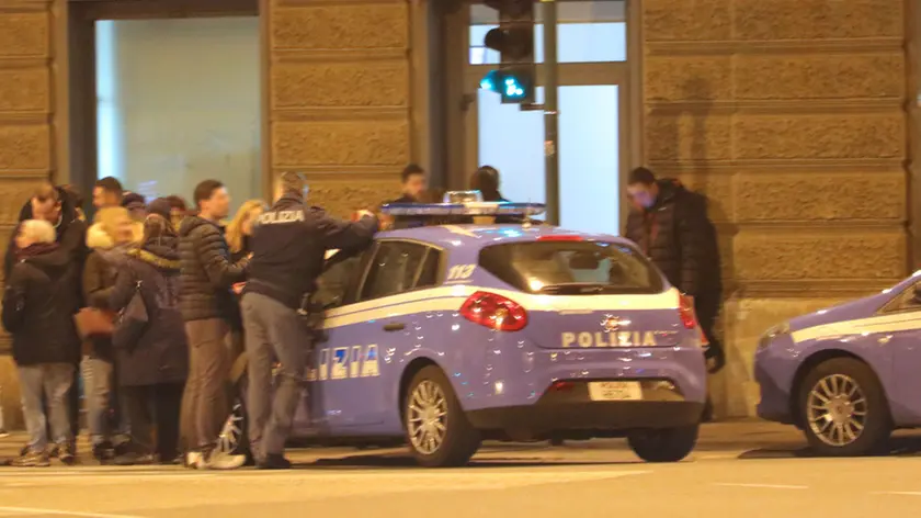 Lasorte Trieste 22/02/17 - Piazza Garibaldi, Via Oriani, Aggressione a Passanti, Polizia