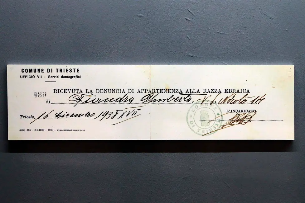 Silvano Trieste 2018-10-04 Museo Sartorio Mostra sulle Leggi Razziali
