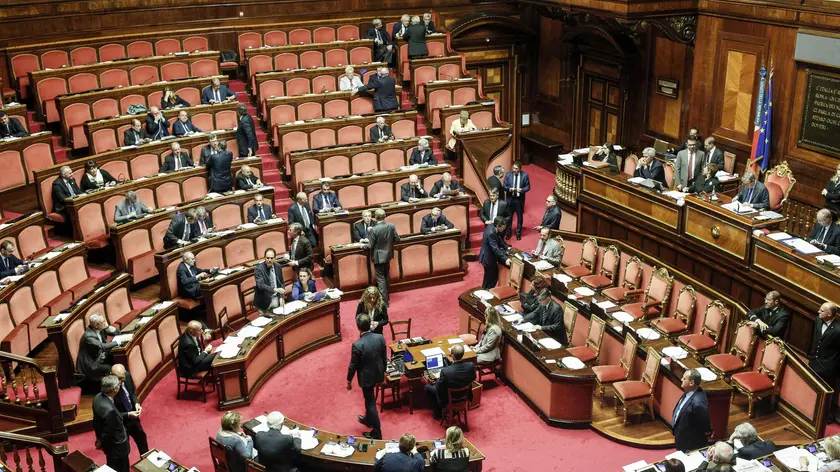 L'aula del Senato