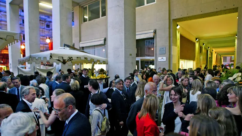 L'esterno del bar Rex in una foto di archivio