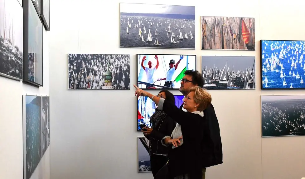 Foto BRUNI 05.10.2018 Barcolana 50: inaugurazione mostra fotografica