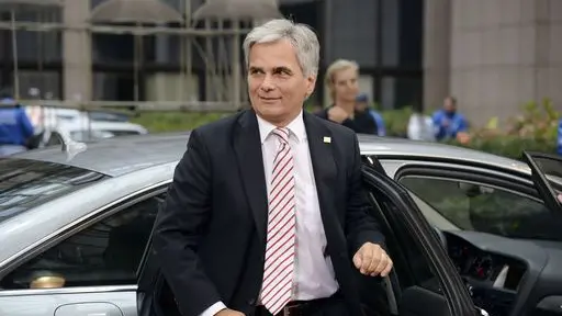 Il cancelliere austriaco Werner Faymann