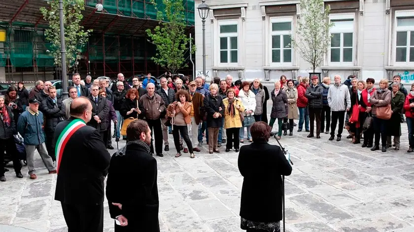 Silvano Trieste 31/03/2016 Largo Panfili, inaugurazione