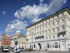 Il palazzo della Fincantieri sulle Rive