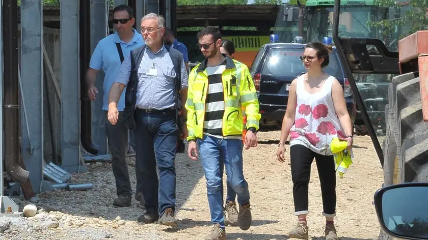 Cormons 20 giugno 2019 Incidente mortale domestico fattoria zoff ©Foto Petrussi
