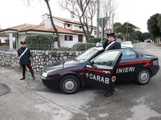 Una pattuglia dei carabinieri a Opicina