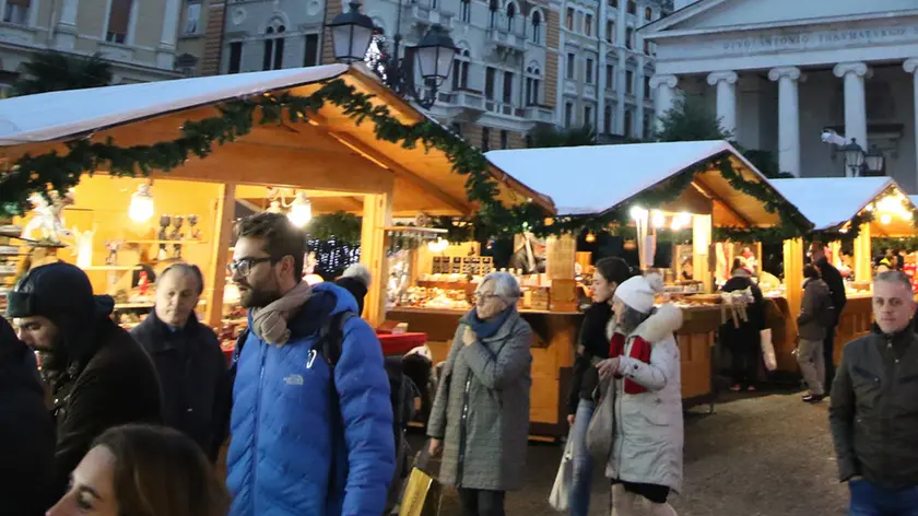 Lasorte Trieste 22/12/18 - Piazza S.Antonio, Mercatino di Natale