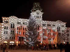 Lasorte Trieste 07/12/13 - Piazza Unità, Inaugurazione Albero di Natale