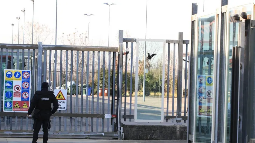 L’ingresso del Cpr di Gradisca in una foto di archivio