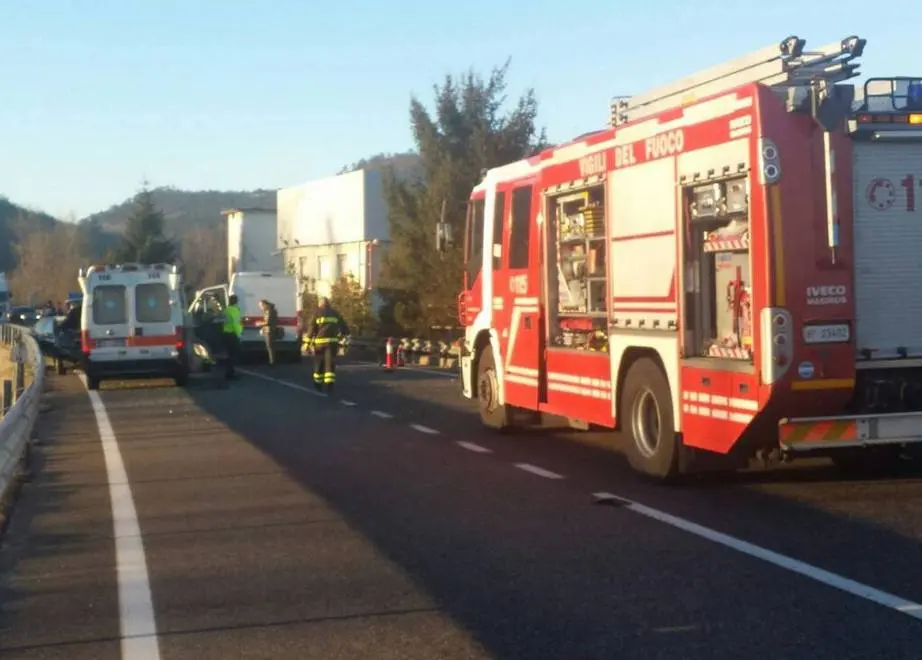 Bumbaca Gorizia 15.02.2017 Incidente Rupa