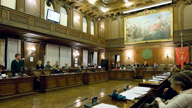 Silvano Trieste 20/02/2014 Consiglio Comunale, viene ricordata la vittima in porto