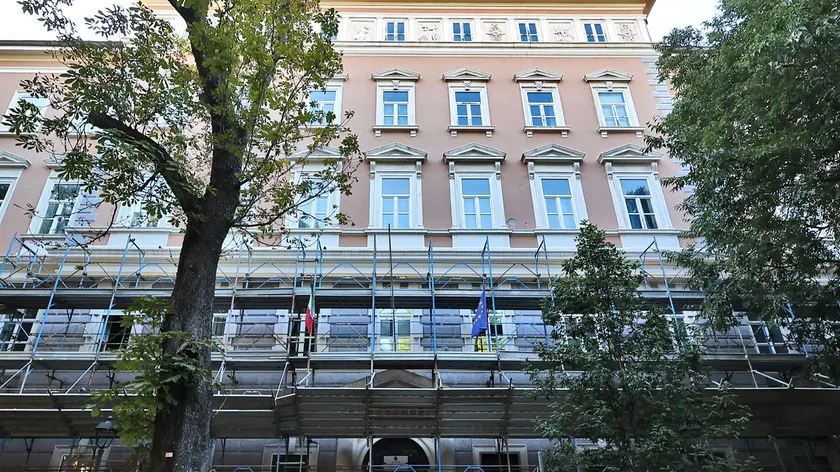 Il Nautico in piazza Hortis a Trieste