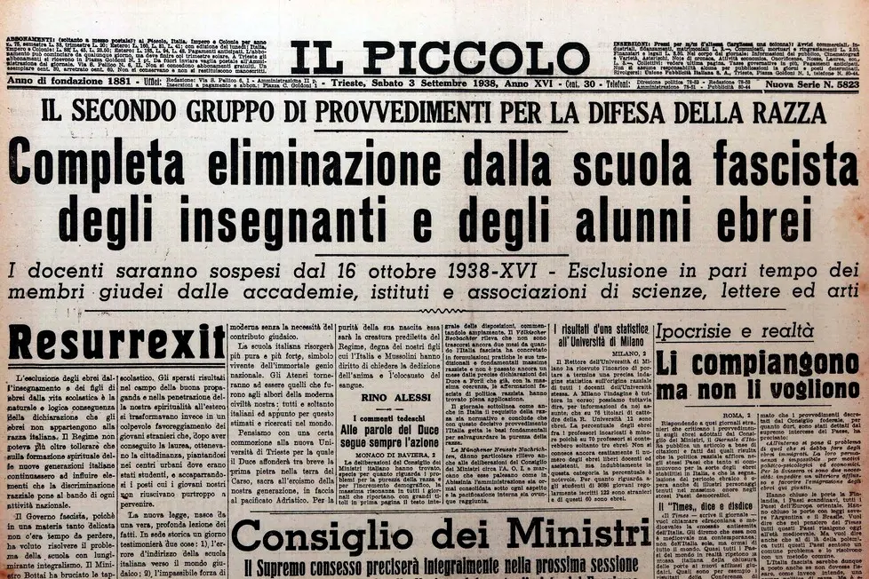Silvano Trieste 2018-10-04 Museo Sartorio Mostra sulle Leggi Razziali