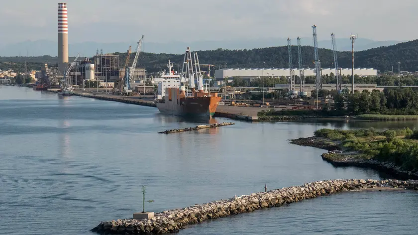 Una veduta del porto di Monfalcone. Katia Bonaventura