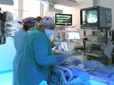 Il nuovo reparto di Rianimazione e Terapia intensiva dell'ospedale di Piacenza, 3 Dicembre 2020. Il cantiere Ã¨ stato completato a tempo di record e ha interessato un'area totale di 700 metri quadrati. Il valore complessivo dell'intervento Ã¨ di 1.340.000 euro sostenuti con fondi interamente statali. ANSA/ASL PIACENZA