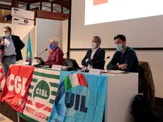 Silvano Trieste 2021-09-22 Cgil con i candidati sindaco